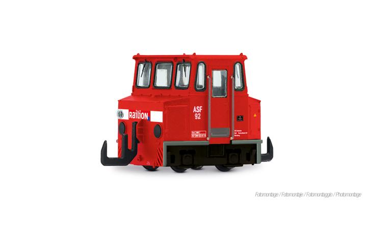 Arnold 2661 Railion, ASF shunting device, red livery, ep. V-VI
