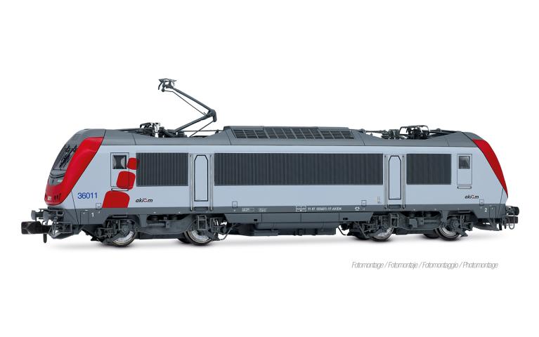 Arnold 2682S Akiem, BB 36011 grey/red livery, ep. VI, with DCC Sound Decoder