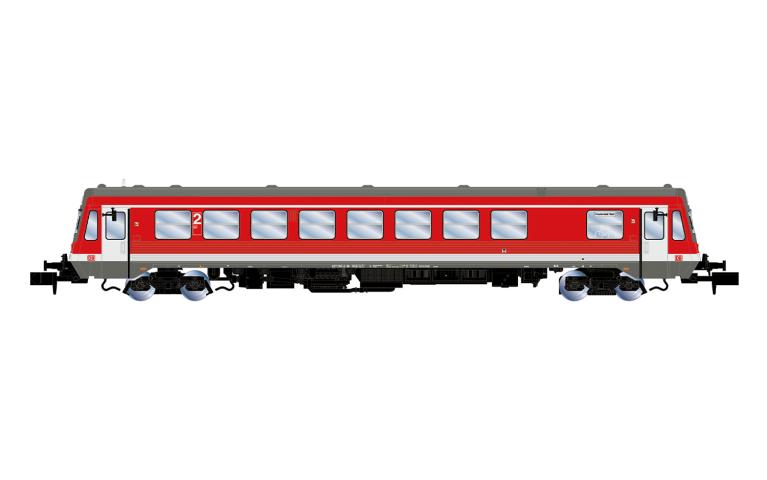 Arnold 2697S DB AG, 4-axle diesel railcar BR 627.0, red livery, ep. VI, with DCC Sound decoder