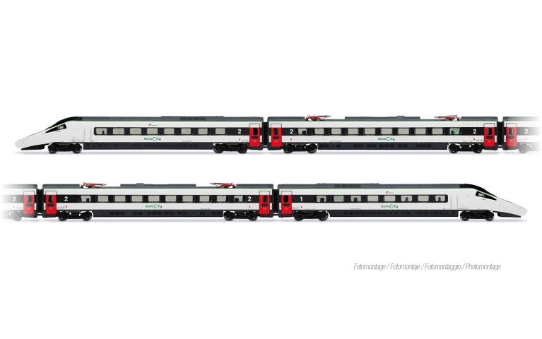 Arnold 2699S FS Trenitalia, ETR 610, new EuroCity livery, 4-elements base set, ep. VI, DCC Sound