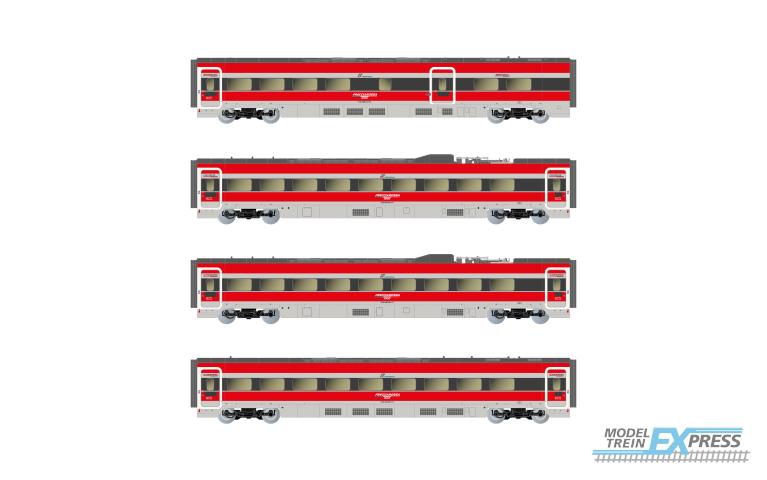 Arnold 3513 FS Trenitalia, Frecciarossa ETR 1000 "Ducati" additional set, 4 elements, ep. VI