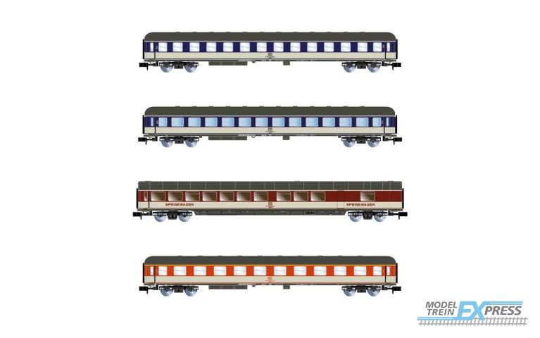 Arnold 4298 DB, 4-unit pack "Popfarben" express train, ep. IV