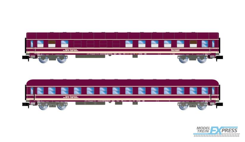 Arnold 4300 Euro-Express, 2-unit coach pack: Bm235, WGmkz (ex TMFB)