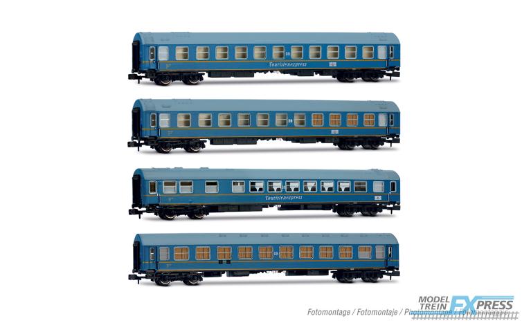 Arnold 4481 DR, 4-unit pack, "Tourex" set 2/2, blue livery, WR + SD + 2 x WLAB, ep. III
