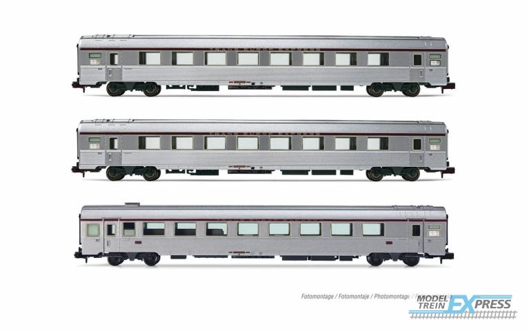 Arnold 4498 SNCF, 3-unit set TEE "Jules Verne", ep. IV