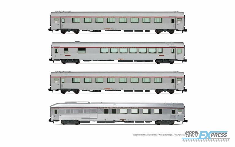 Arnold 4499 SNCF, 4-unit set TEE "Jules Verne", ep. IV