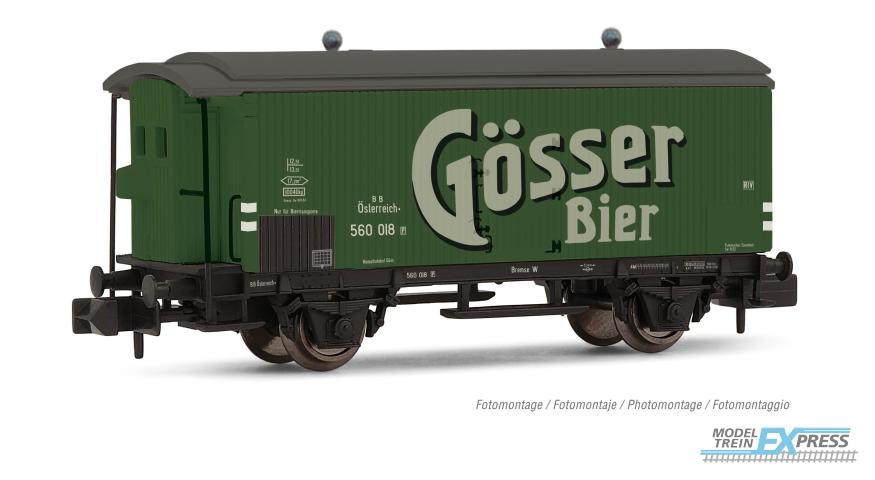 Arnold 6449 BBÖ, Beer fridge wagon "Gösser" 560 018P, Epoche III