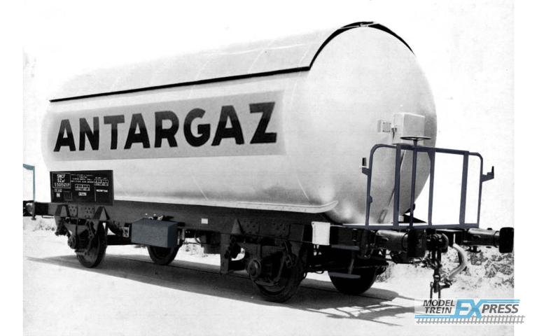 Arnold 6478 SNCF, 2-unit pack 2-axle gas tank wagons "ANTARGAZ", silver, period III