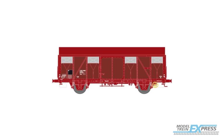Arnold 6516 SNCF, 2-unit pack, 2-axle covered wagons type G4 Permaplex, period IV