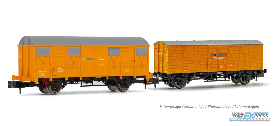 Arnold 6555 RENFE, 2-unit set J-300.000 + J2, Rescue train, orange livery, period IV