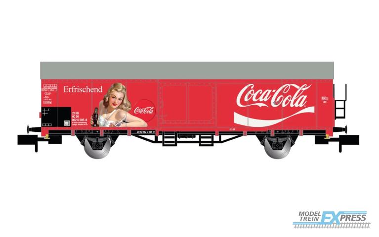 Arnold 6646 DB, 2-axle refrigerated wagon, type Ibblps "Coca-Cola Sommer", ep. IV-V