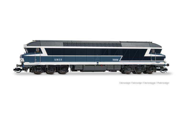 Arnold 9086HM SNCF, 6-axle diesel locomotive CC 72034 , ep. IV, with BLE Sound Decoder