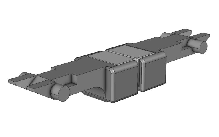 Arnold HC8063L Set x 10 N/TT Scale Magnetic Couplers, longer version