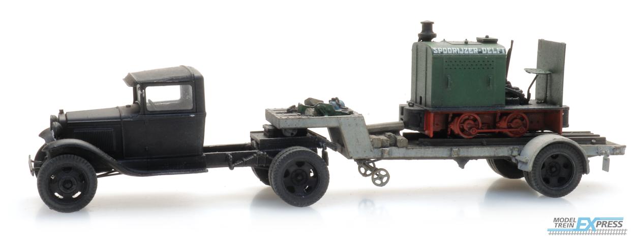 Artitec 387.556 Ford AA oplegger Deutz locje