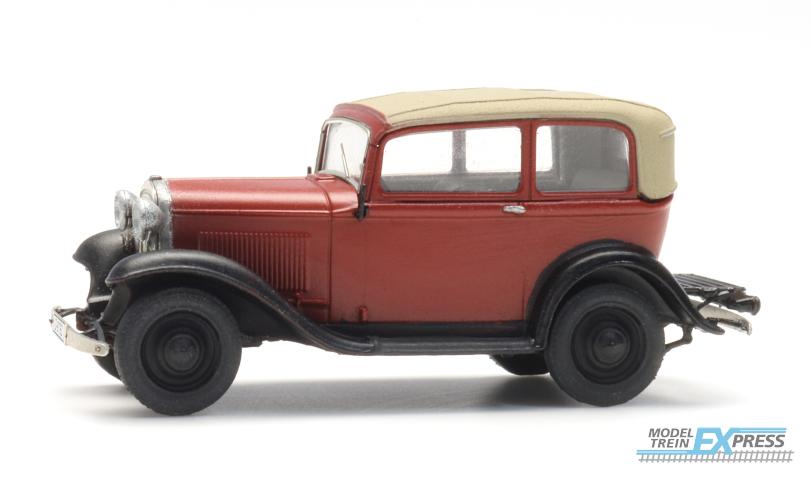 Artitec 387.643 Opel 1.2l kap omhoog, rood