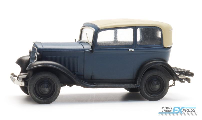 Artitec 387.646 Opel P4 kap omhoog, blauw