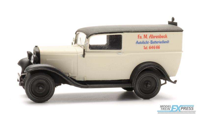 Artitec 387.649 Opel 1.2l bestelwagen Ahrenbeck
