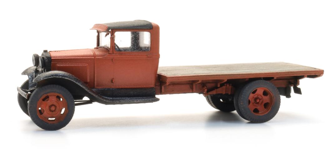 Artitec 387.711 Ford Model AA flatbed rood
