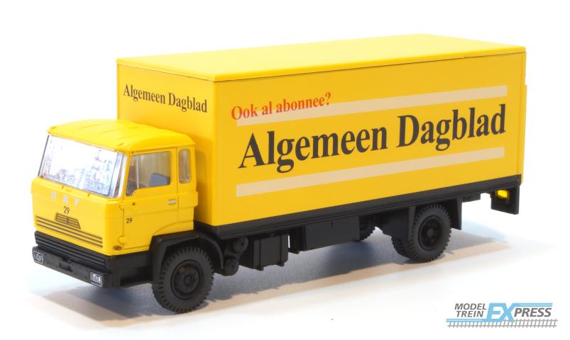 Artitec 487.051.12 DAF vrachtwagen kantelcabine Algemeen Dagblad, exclusief modeltreinexpress.