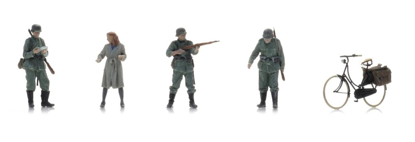 Artitec 5120023 WM Controle + vrouw op fiets (4x)