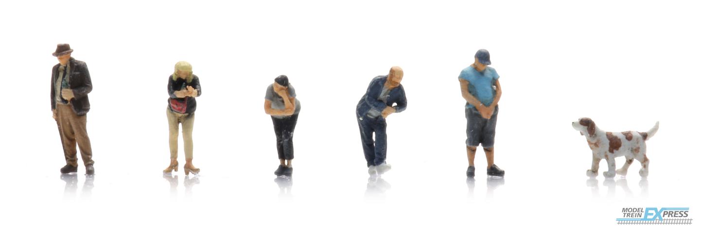 Artitec 5160025 Trinkhalle figuren (6x)