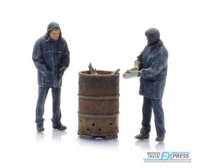 Artitec 5160043 Baanwerkers met vuurton (2x)