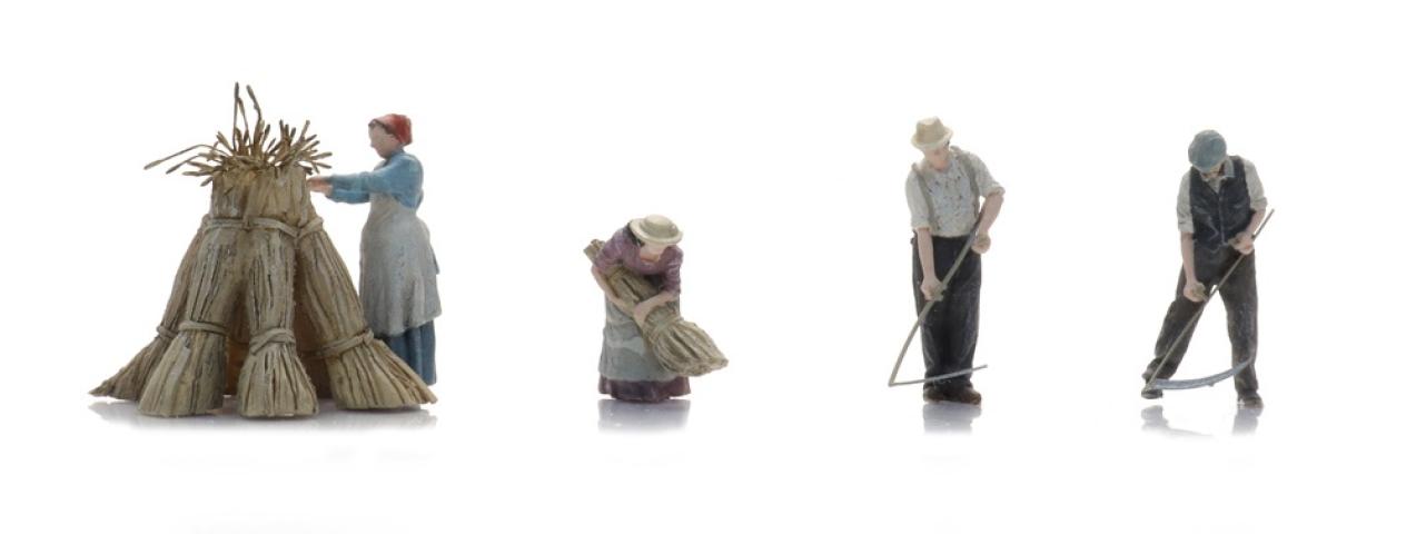 Artitec 5160060 Tarwemaaiers met zeis (4x)