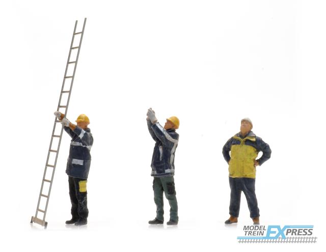 Artitec 5870009 NS baanwerkers vanaf 1990 met ladder (3x)