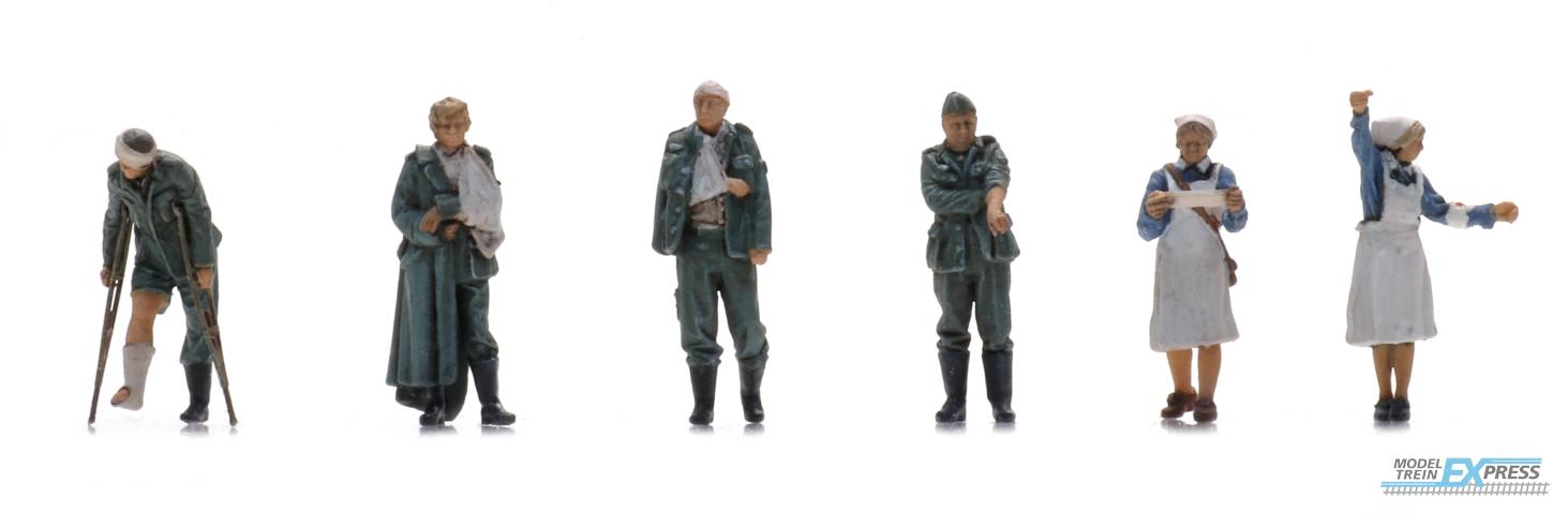 Artitec 5870112 WM gewonde soldaten + verpleegster
