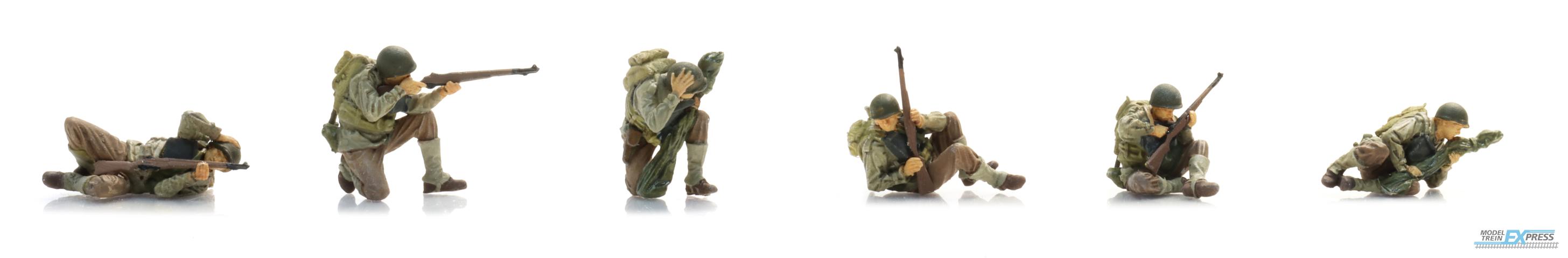 Artitec 5870131 US D-day infanterie op het strand (6x)
