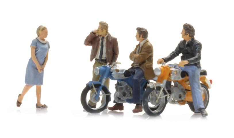 Artitec 5870160 Brommer Nozems met Zündapp brommers