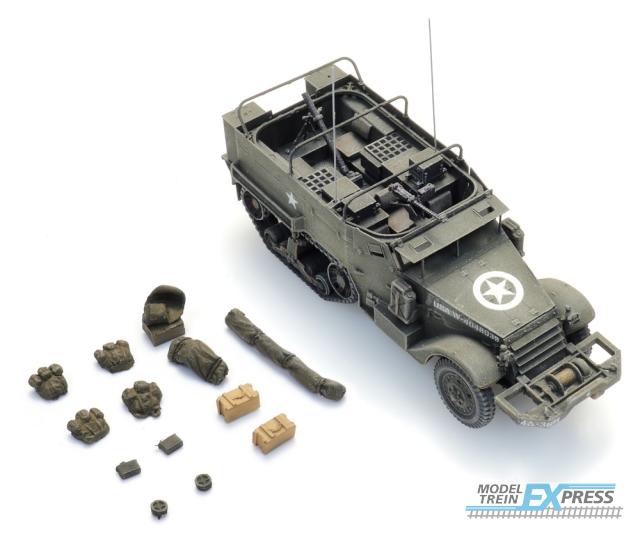 Artitec 6870438 US M4A1 halftrack 81mm mortar