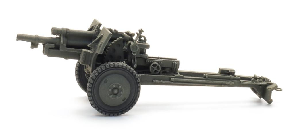 Artitec 6870765 US M2A1 105 mm field howitzer getrokken