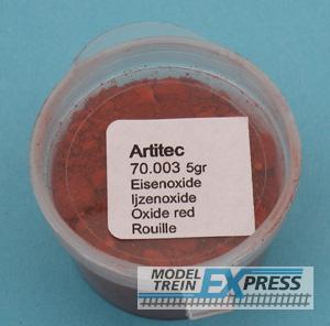 Artitec 70.003 Rode ijzeroxide (modelbouwpoeder)