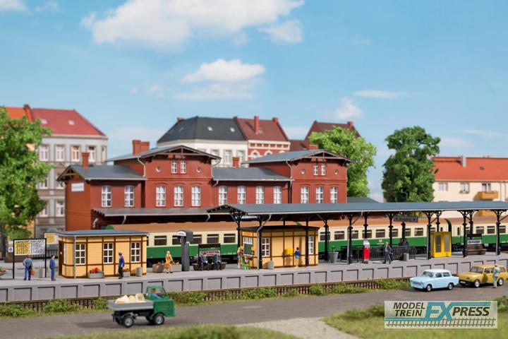 Auhagen 11452 Stations/Perron accessoires / Bahnhofsausstattung