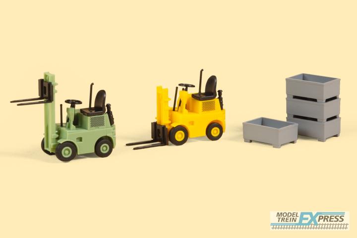 Auhagen 43695 Heftruck DFG 1002 (2 st. + accessoires)