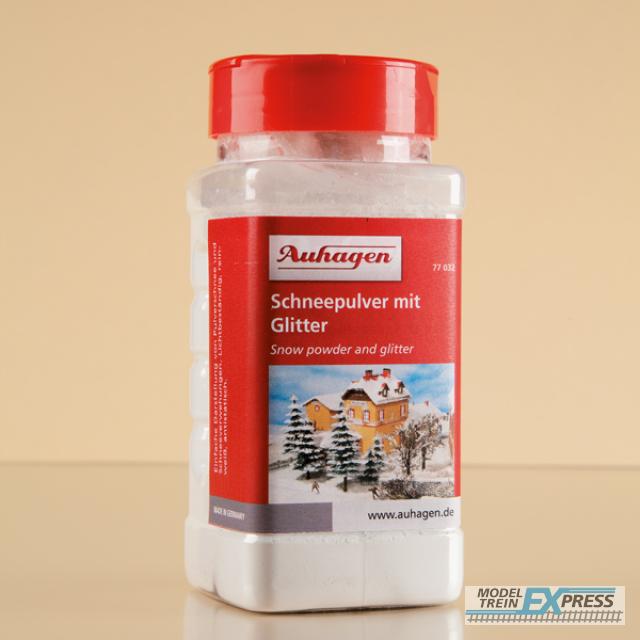 Auhagen 77032 Sneeuwpoeder + glitter / Schneepulver + Glitter (500 ml)