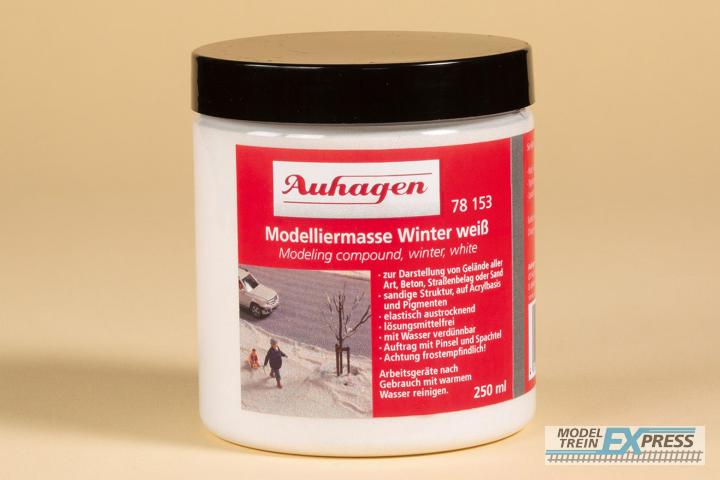 Auhagen 78153 Modelleerpasta Winter wit (250 ml)