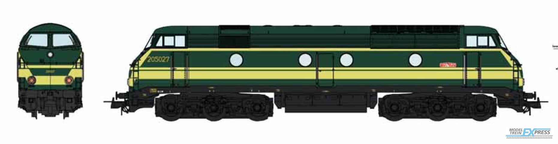 B-Models 20.836 NMBS 205.017, DC. 2-Rail Digital