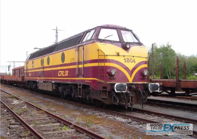 B-Models 20.911 CFL 1804, DC. 2-Rail Digital