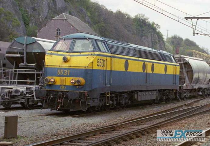 B-Models 21.137 Diesel NMBS 5531, DC. 2-Rail Digital Sound