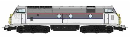 B-Models 21.141 Diesel 55 - 18, NMBS 5511 new, DC. 2-Rail Digital Sound