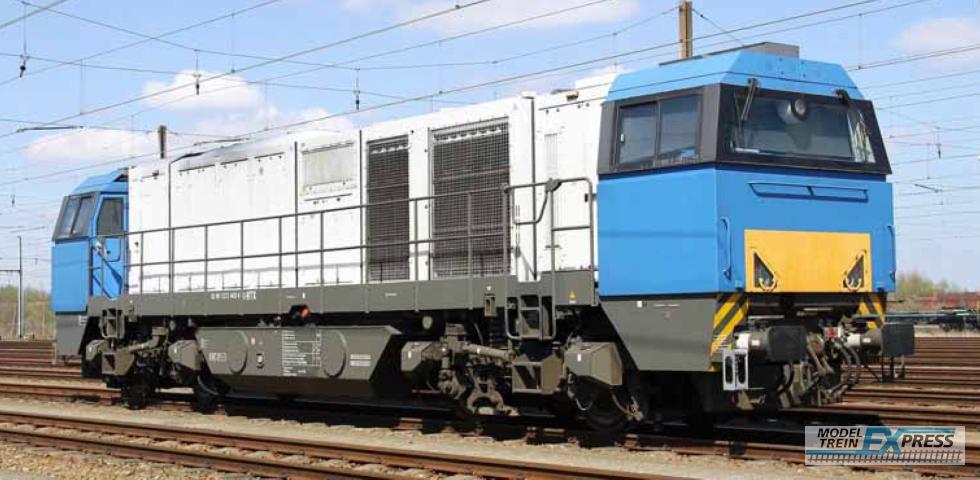 B-Models 3040.01 Diesel G2000 Railtraxx blue, DC. 2-Rail