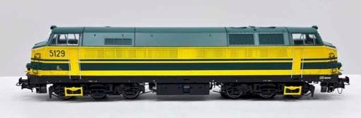 B-Models 3609.04 Diesel 5129, AC. 3-Rail Digital