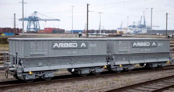 B-Models 45.251 Ertswagens, CFL Arbed A, grey , set B  + bela