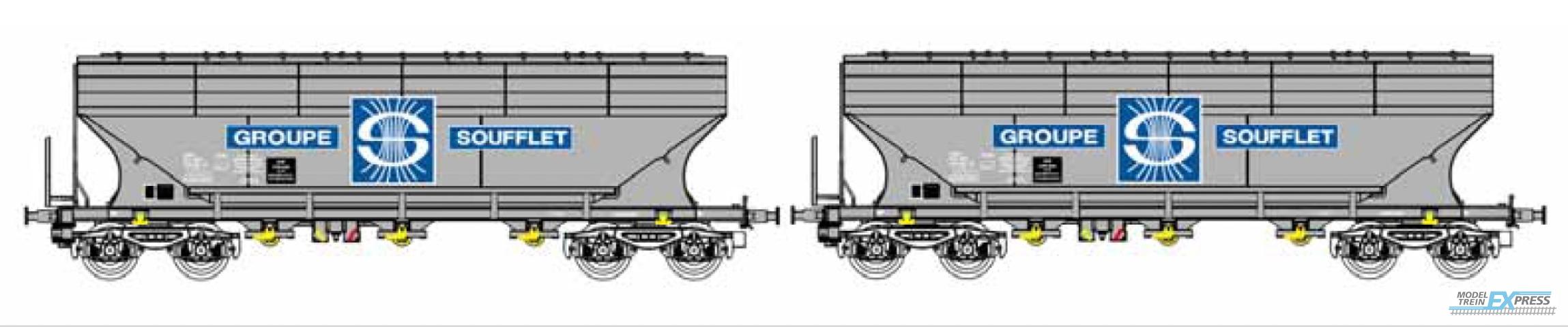 B-Models 45.386 Graanwagens, Soufflet