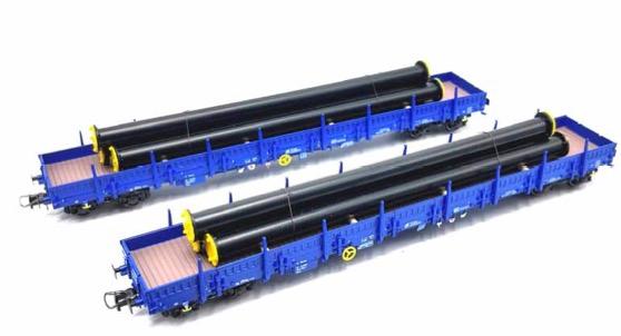 B-Models 45.438 Res wagon - met lading, D-ERR , set A