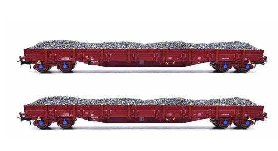 B-Models 45.444 Res wagon - met lading, SNCB , set A