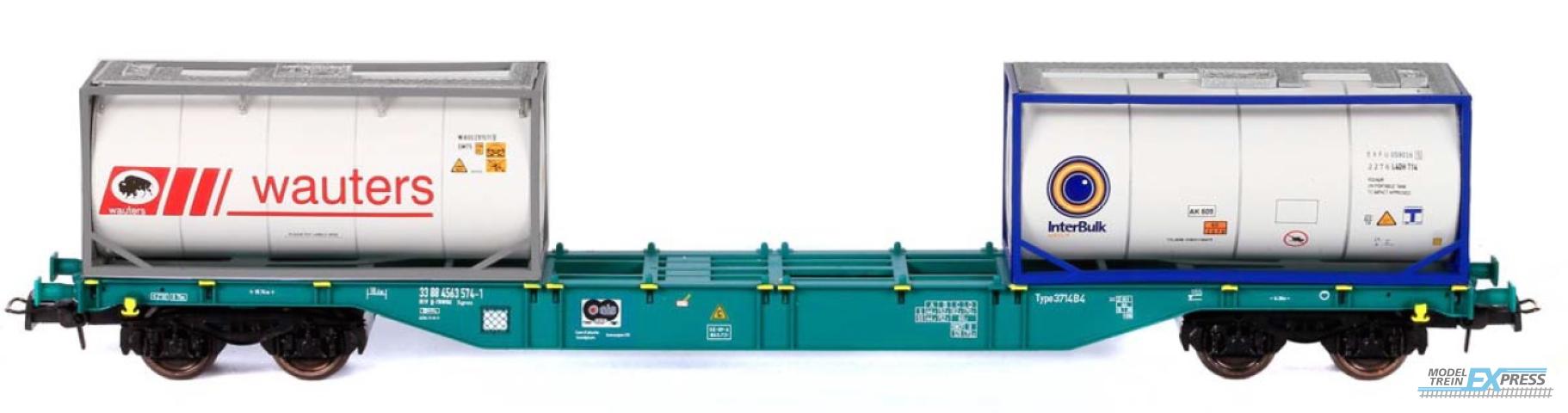 B-Models 54.140 Sgns + tankcontainer, Wauters & Interbulk