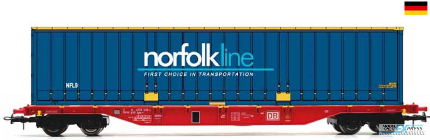 B-Models 54.415 Sgns + 45ft container, DB + Norfolk Line